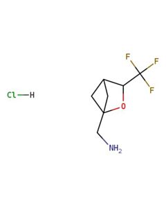 Astatech (3-(TRIFLUOROMETHYL)-2-OXABICYCLO[2.1.1]HEXAN-1-YL)METHANAMINE HCL; 1G; Purity 95%; MDL-MFCD32662978